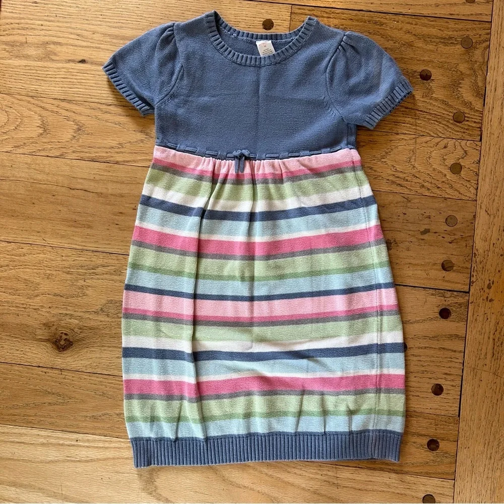 Gymboree Girls size 10 striped sweater dress “fairy wishes” line